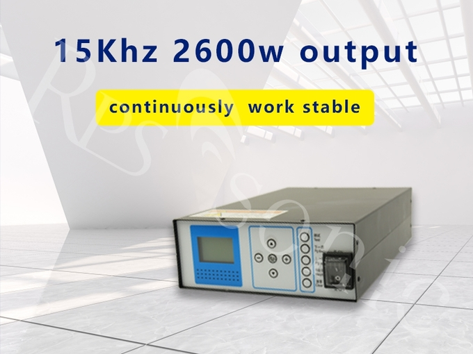 15khz 2600w Ultrasonic Welding Generator For Non Woven Slicer 1