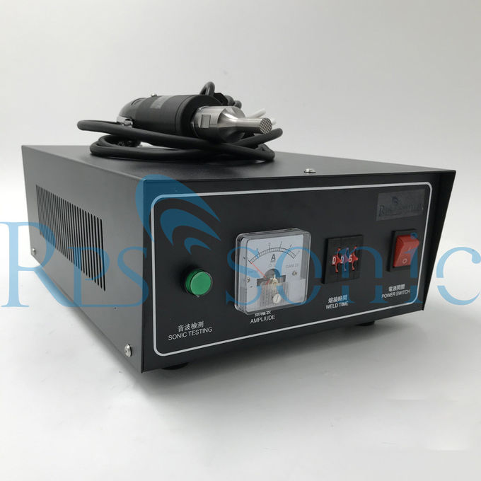 Compact Portable Ultrasonic Spot Welding Machine 28Khz 600W For Textile Sealing 0