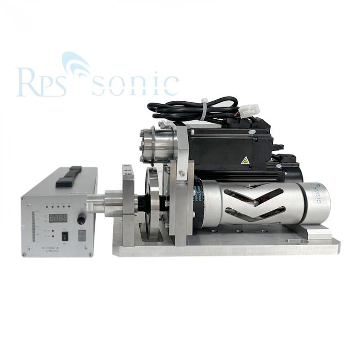 Ultrasonic sewing machine part with 35Khz 800w Rotary System for fabric sealing and cutting 1