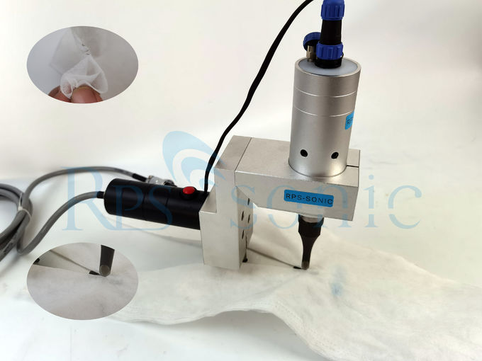 Ultrasonic Digital Type 40khz Fabric Cutting Machine For Nonwoven Sealing 0