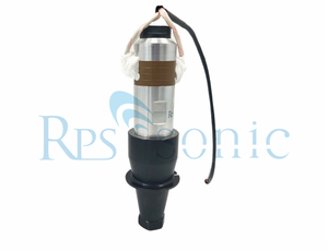 20khz High Power Ultrasonic Ceramic Transducer 50mm Diameter With Booster