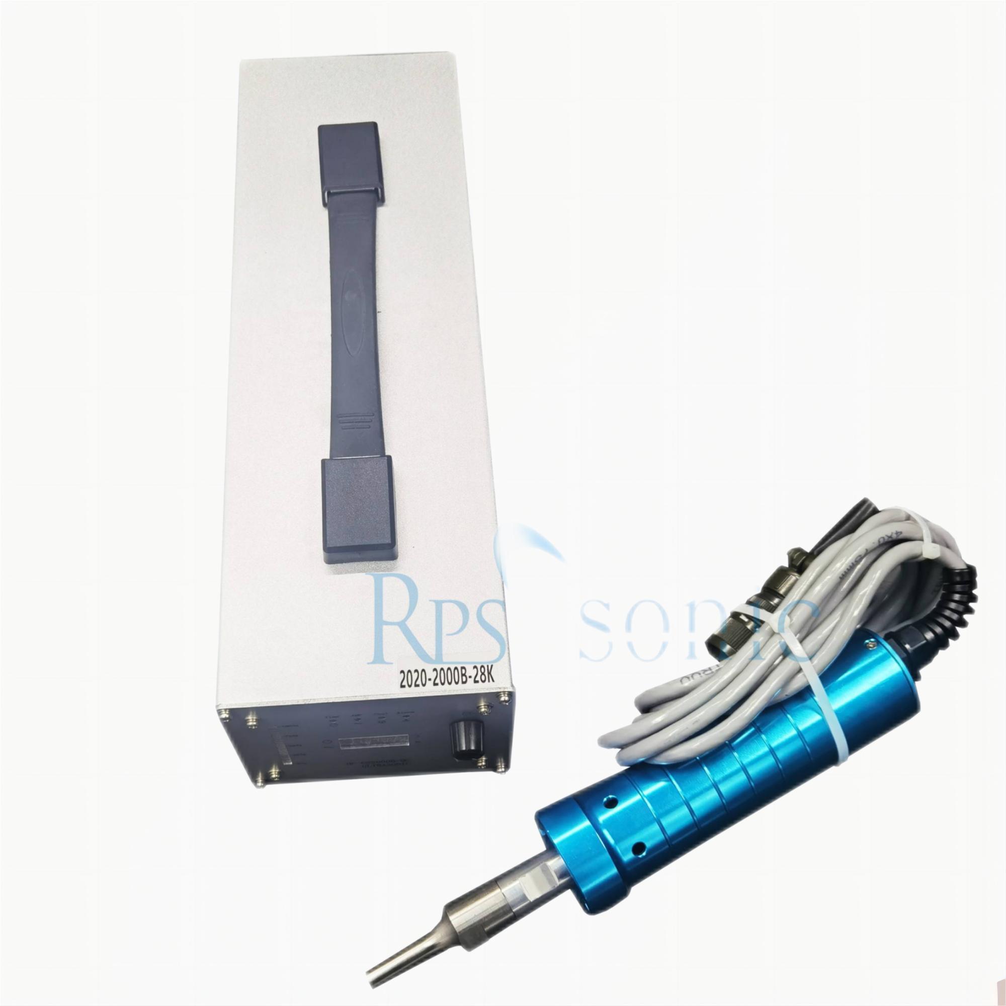 28 Khz Ultrasonic Welding Equipment / Ultrasonic Welding Pencil With Digital Generator