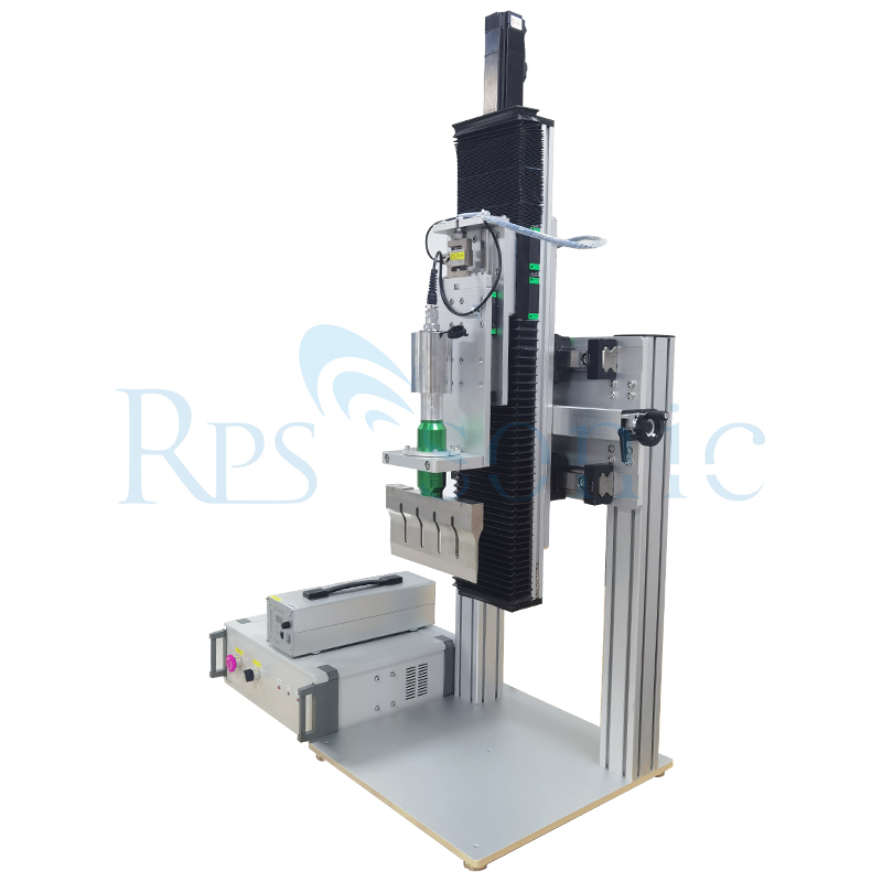 PLC control 20Khz ultrasonic food cutting machine with 305mm cutting blade
