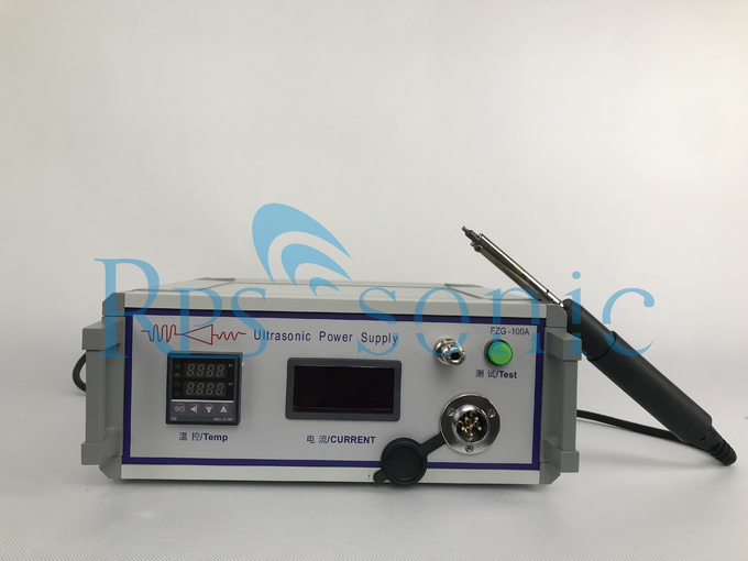 60Khz 100w Portable Ultrasonic Soldering Equipment For Glass Welding 0