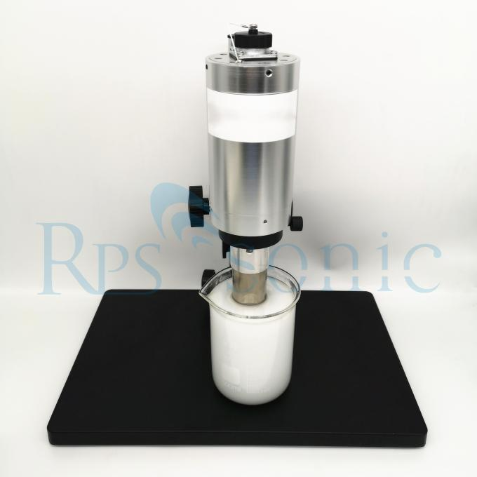 20Khz Ultrasonic Sonicator Probe For Oil And Water Emulsification With Titanium Horn 0