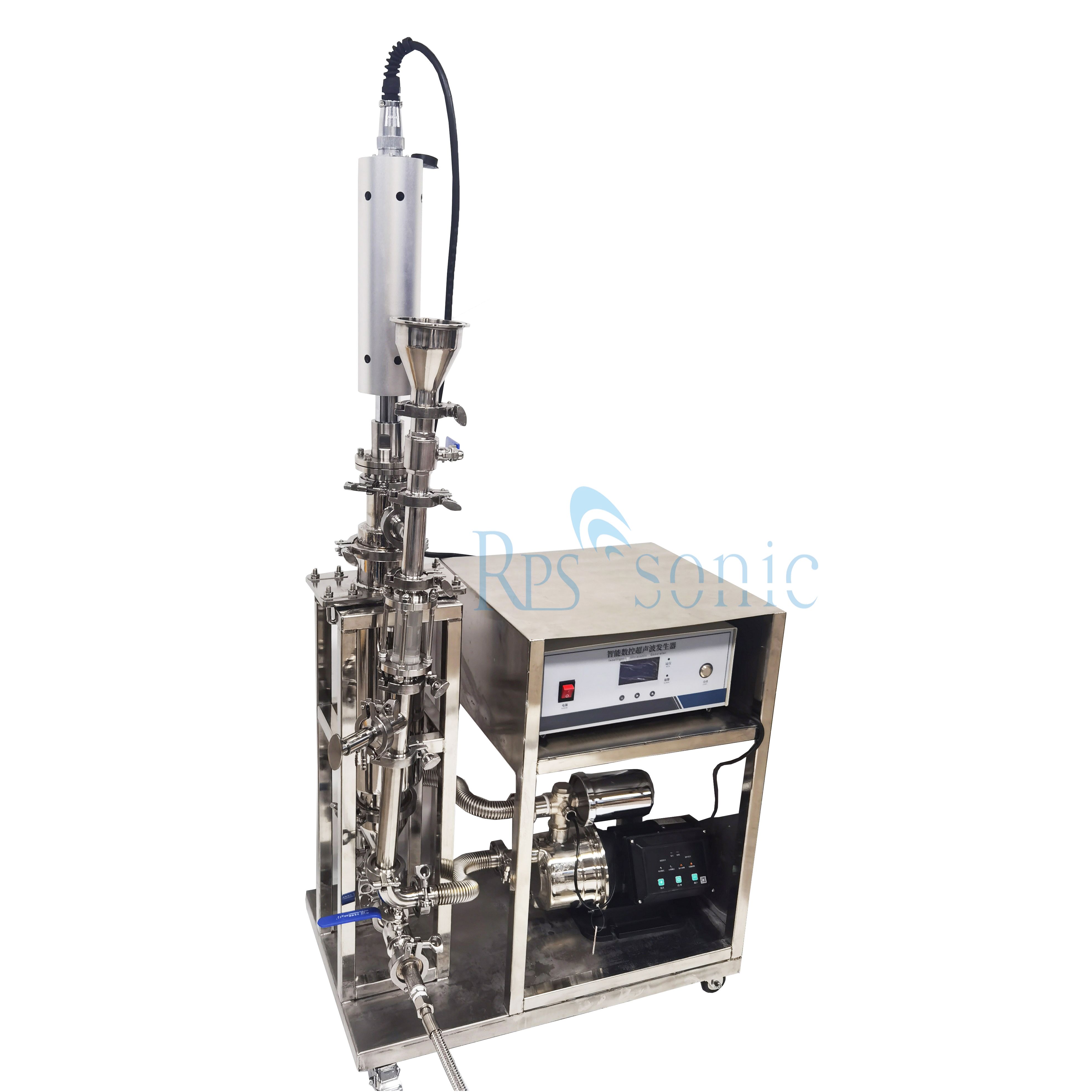 Small Capacity Ultrasonic Liquid Processor 28Khz 500W For Herb Extraction