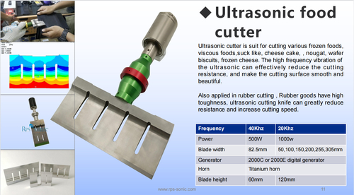 Latest company news about Ultrasonic food cutting machine