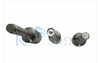 Plastic Riveting 20khz Ultrasonic Welding Horn With Grid Flat And Rivet Titanium