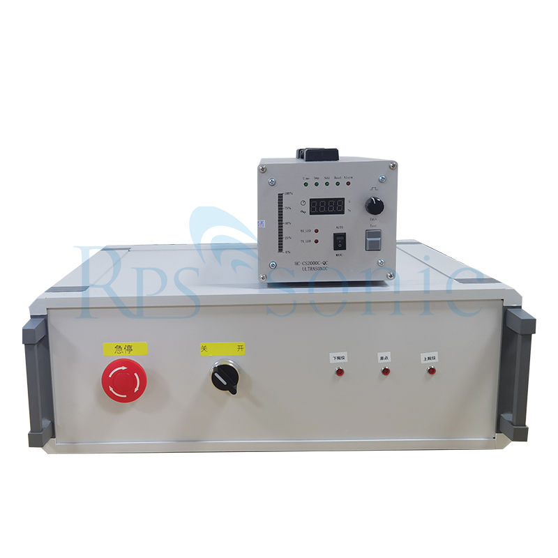 PLC control 20Khz ultrasonic food cutting machine with 305mm cutting blade