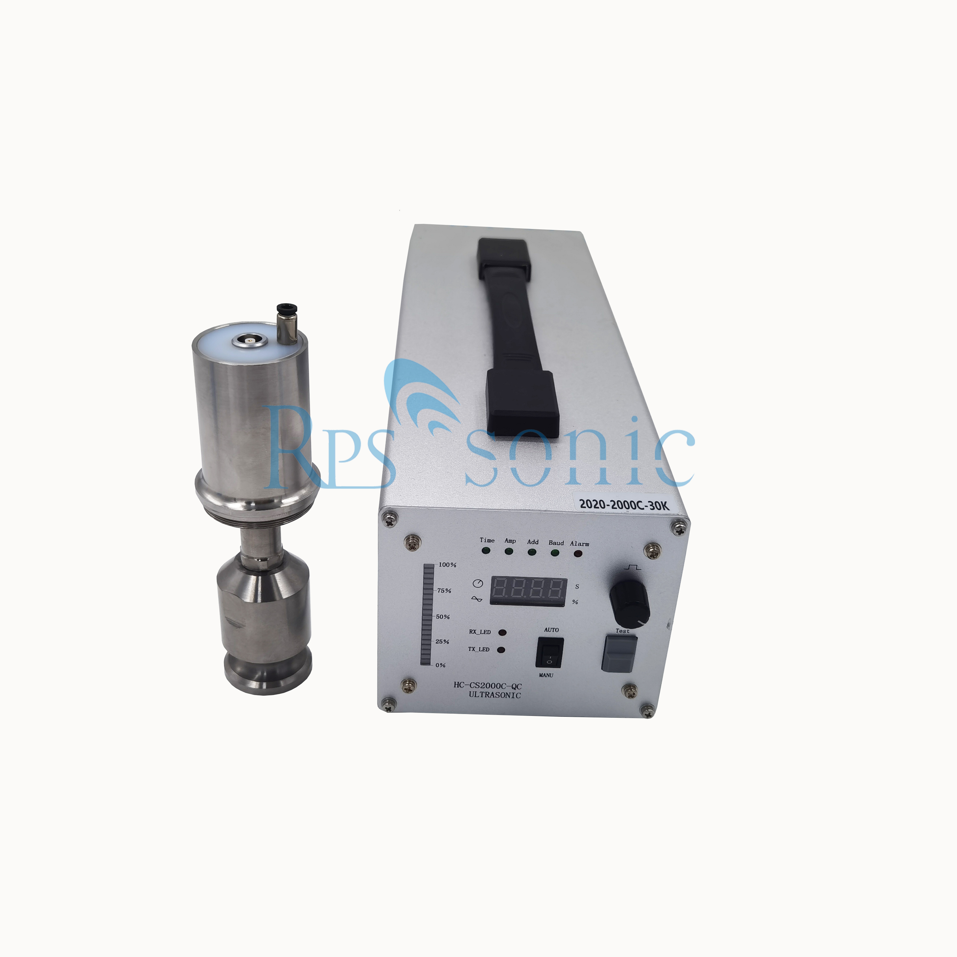 Cup ultrasonic welding machine install on producation line