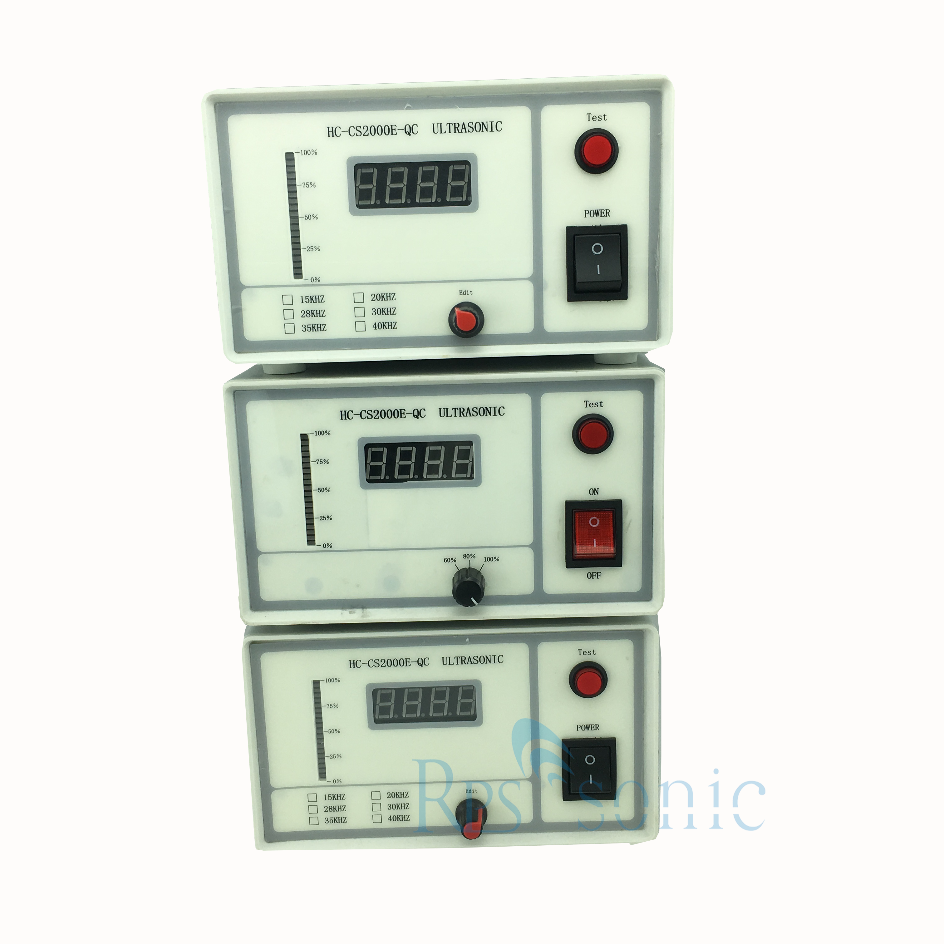 Accurate Ultrasonic Power Generator , Digital Ultrasonic Generator High Efficiency