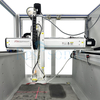 Automatic ultrasonic spray coating machine for Spraying medical textiles/bandages