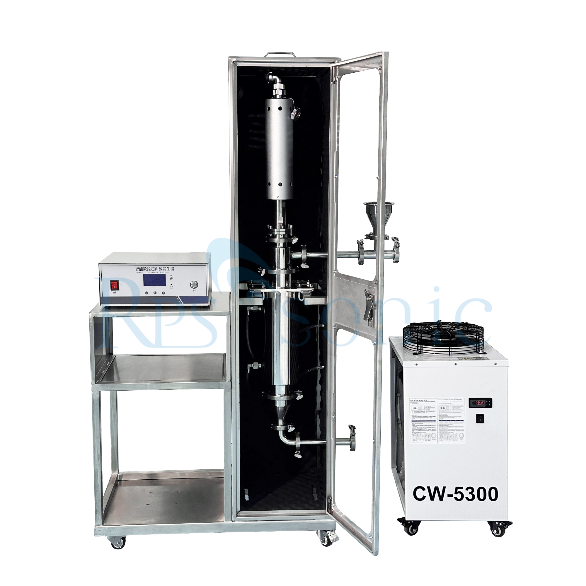 High Power Ultrasonic Homogenizer Ultrasonic Vitamin And Herbal Extraction Machine