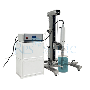 Industrial ultrasonic homogenizer extraction machine with Pneumatic lifting table