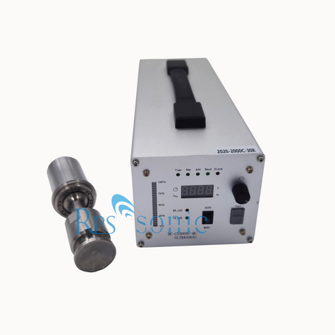 Cup ultrasonic welding machine install on producation line