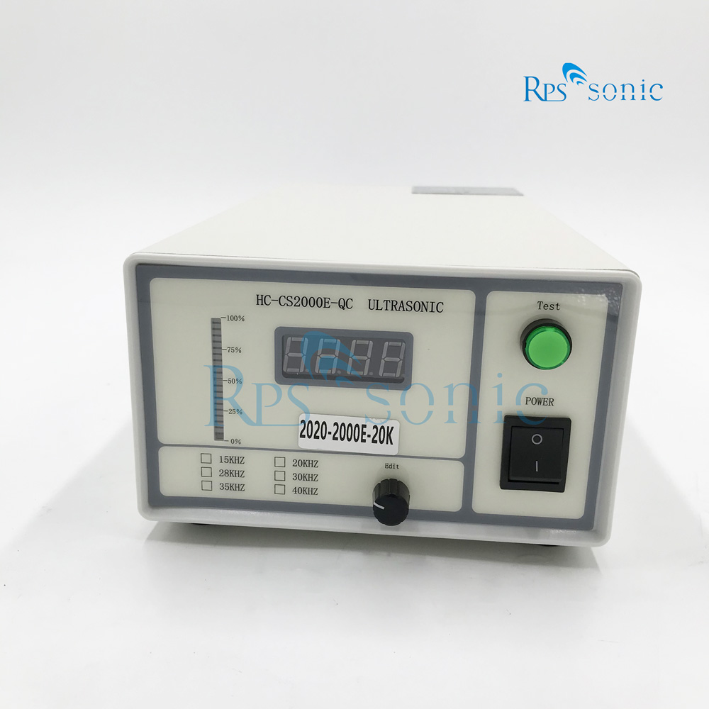50 khz Lightweight Ultrasonic Power Supply 100W ~ 2000W For Ultrasonic Spray