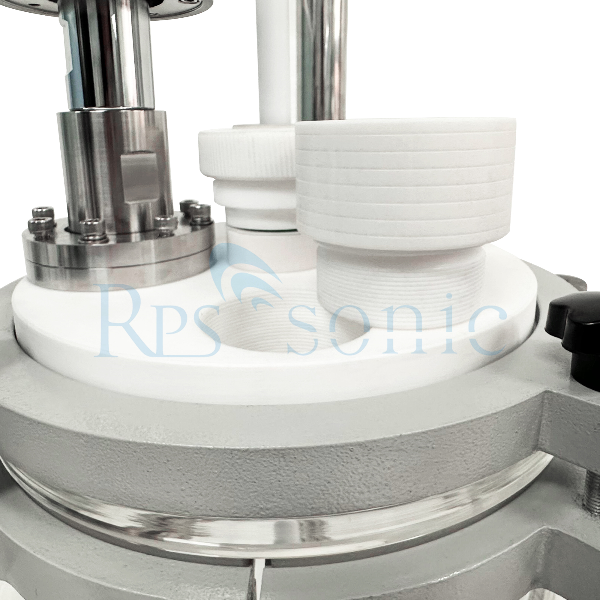 Glass reactor 30L ultrasonic homogenizer emulsification equipment 