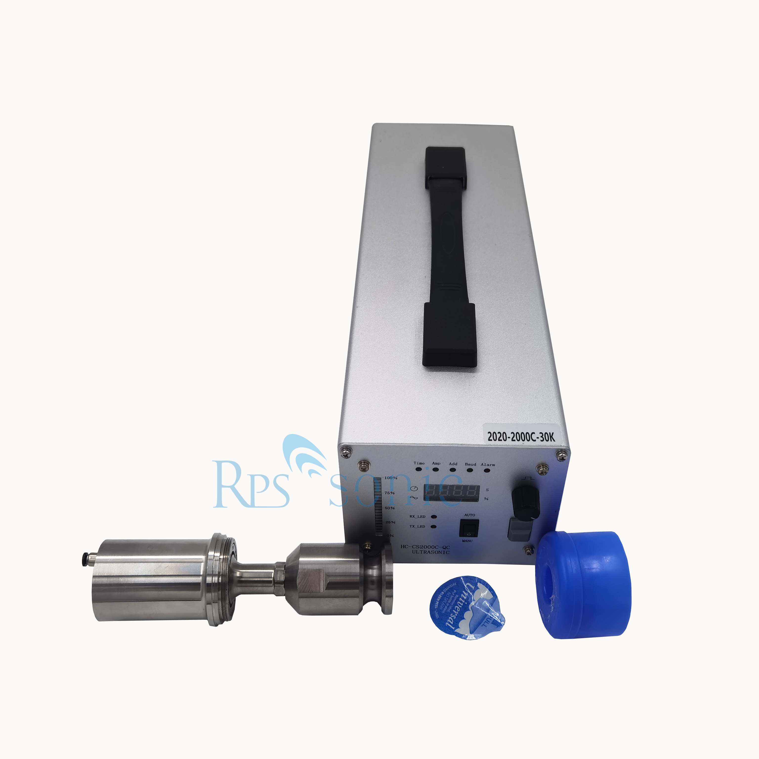 Cup ultrasonic welding machine install on producation line