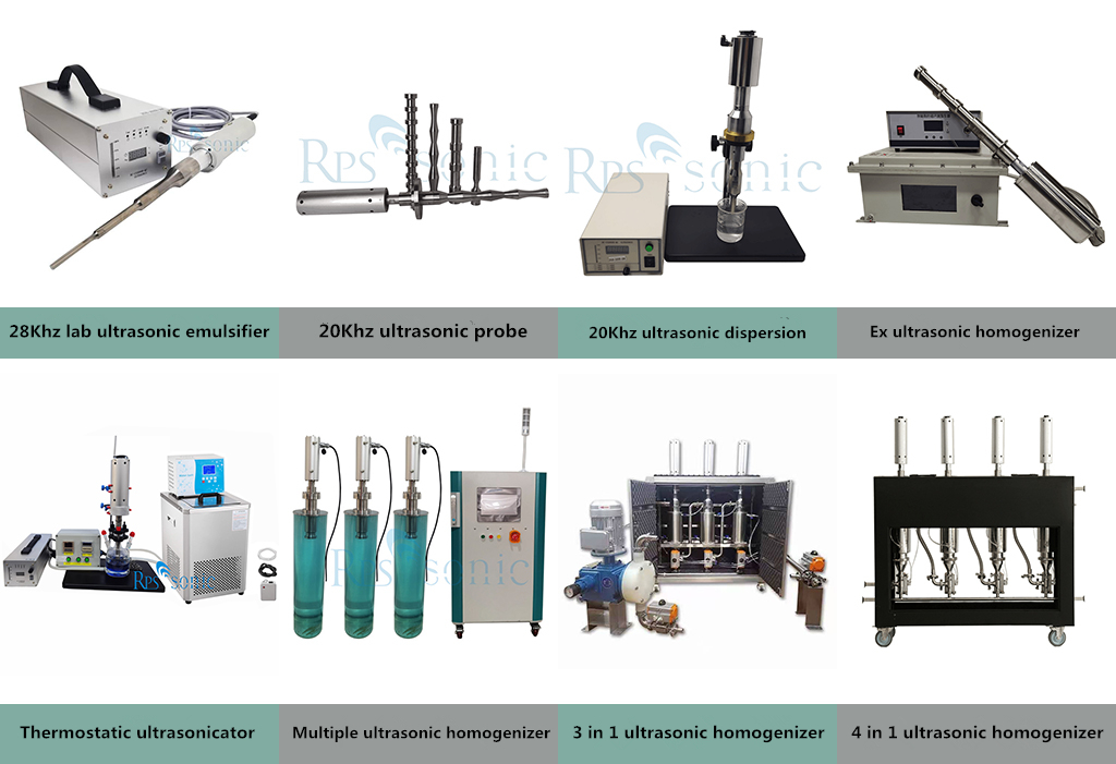 ultrasonic homogenizer