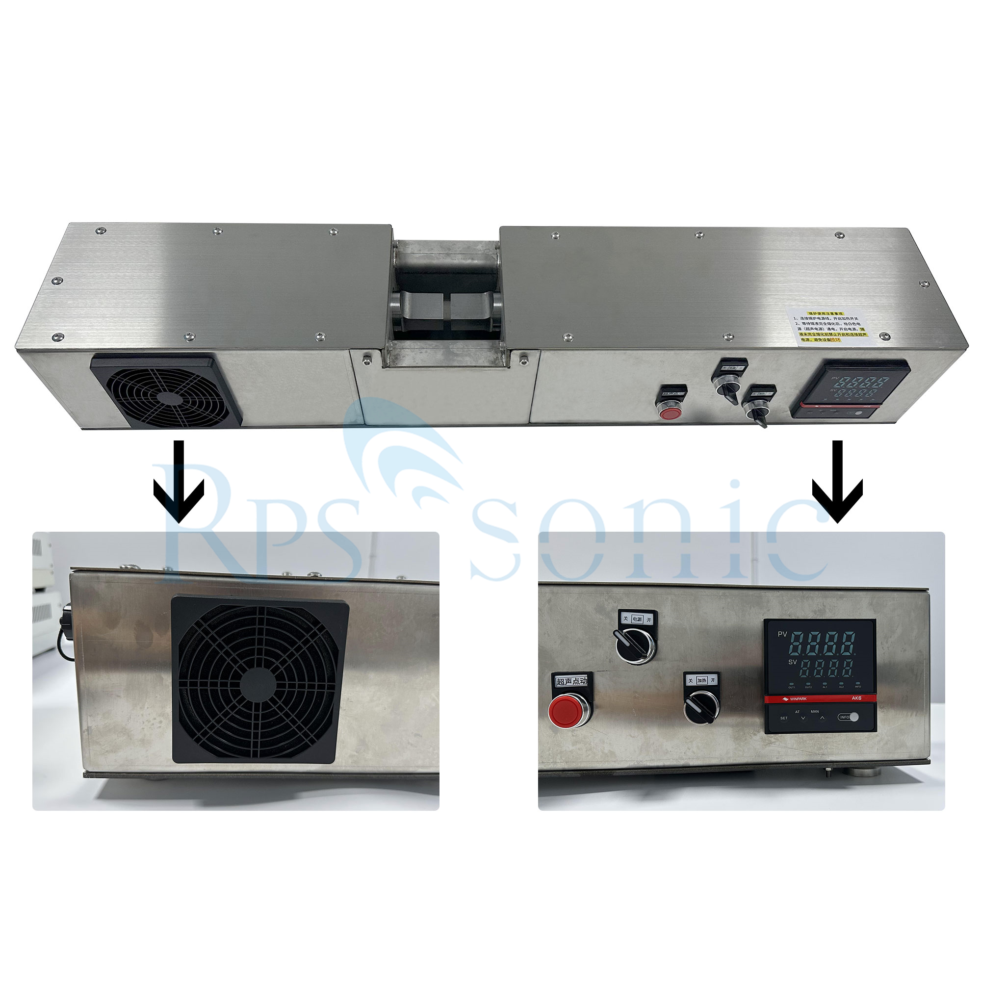 Flux Free Ultrasonic Soldering Equipment Of Aluminum Stainless Or Ceramic Tinning