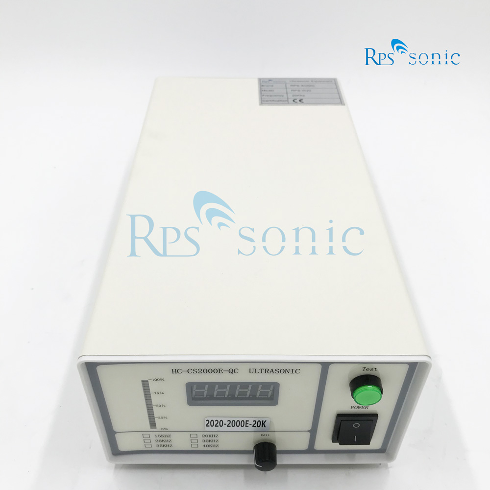 50 khz Lightweight Ultrasonic Power Supply 100W ~ 2000W For Ultrasonic Spray