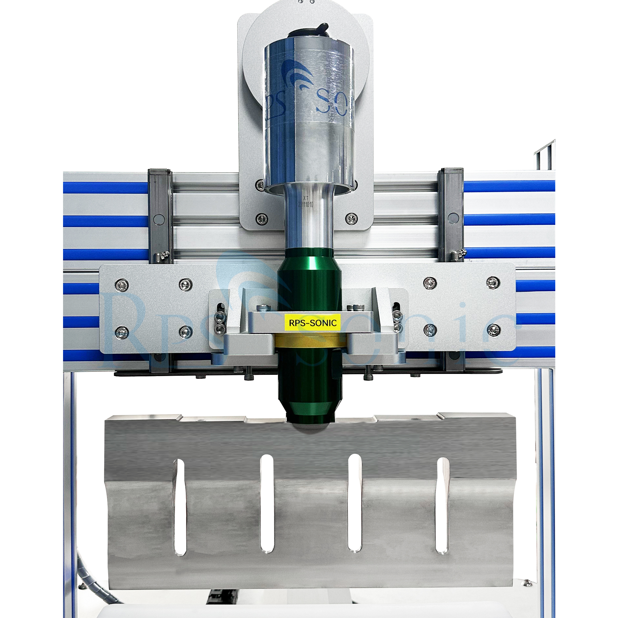 Semi-automatic ultrasonic food cutting machine for ultrasonic cake cutting