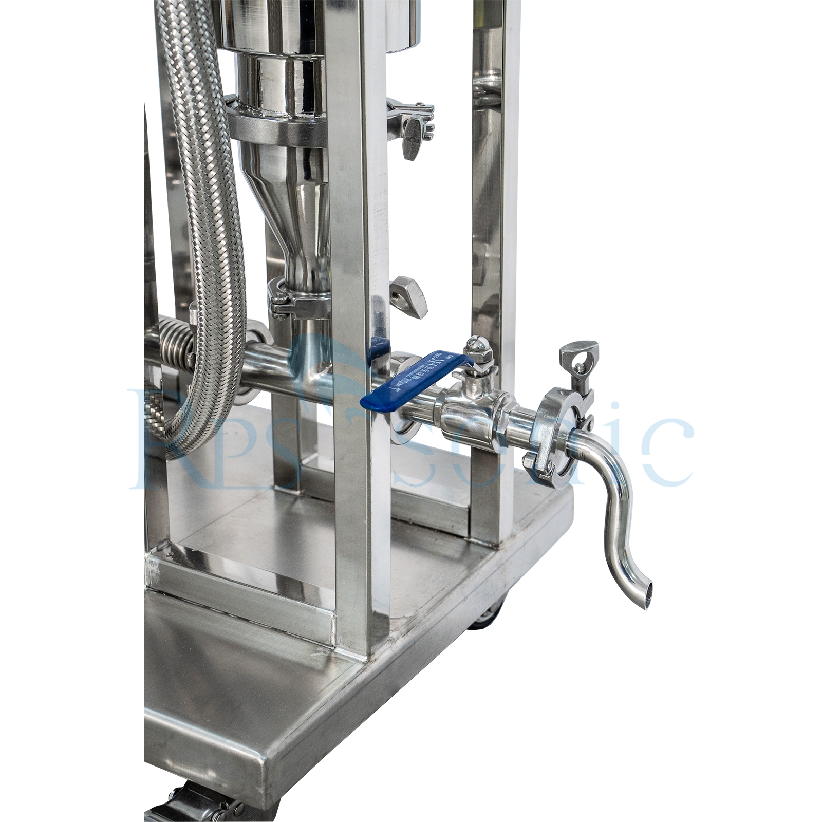 High power ultrasonic extraction machine ultrasonic homogenizer with flow cell